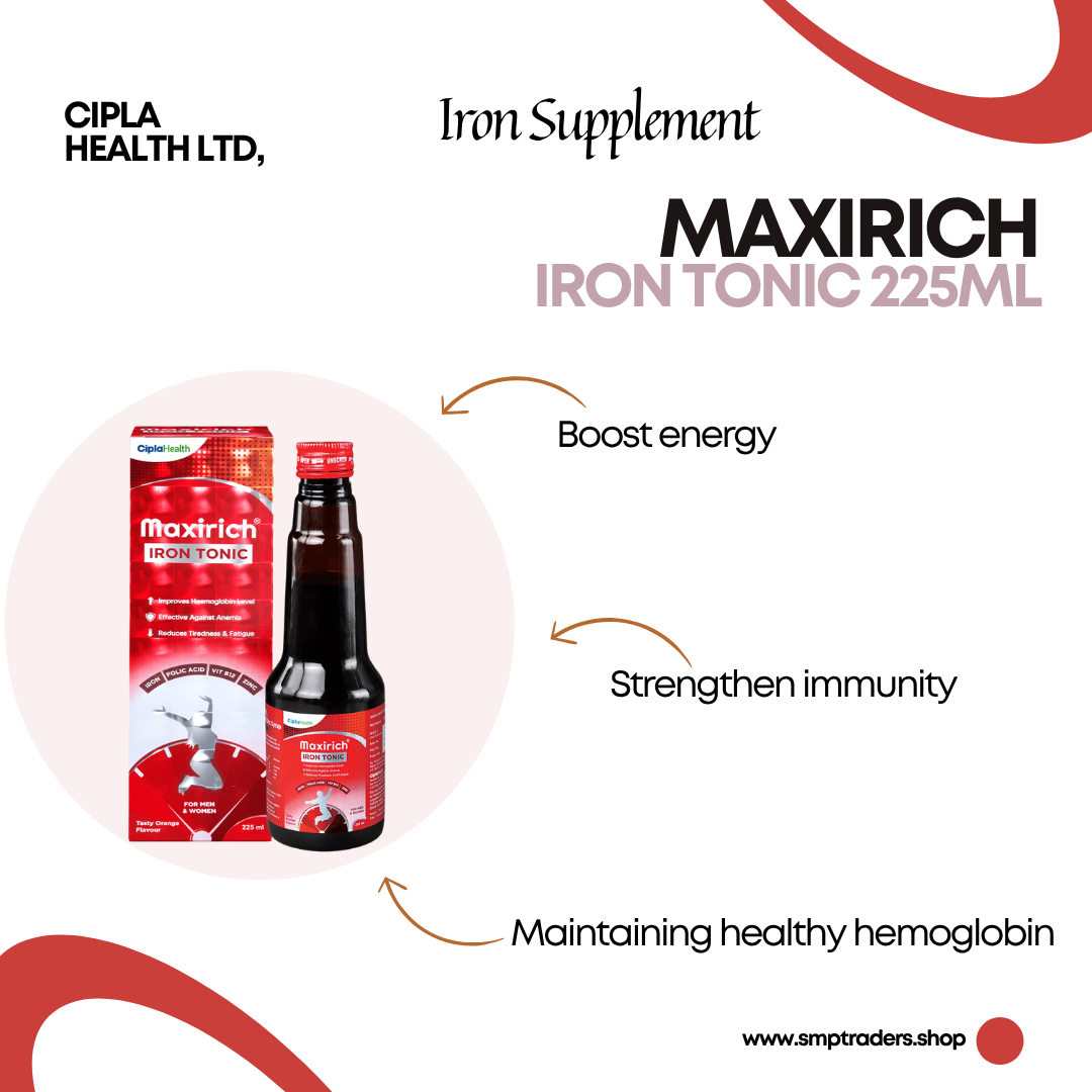 MAXIRICH IRON TONIC 225ML