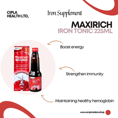 MAXIRICH IRON TONIC 225ML