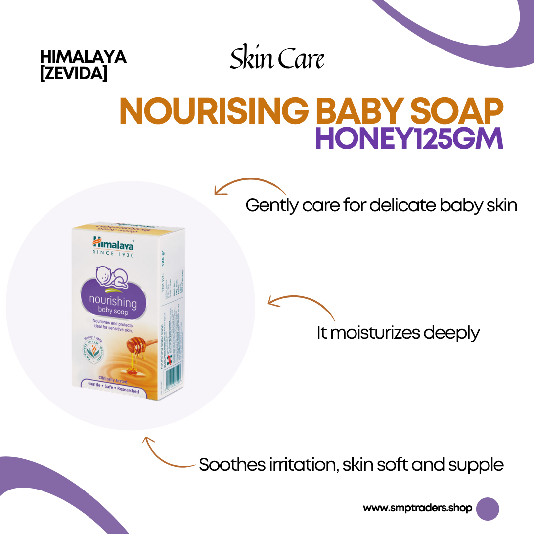 BABY SOAP NOURISING 125GM HONEY