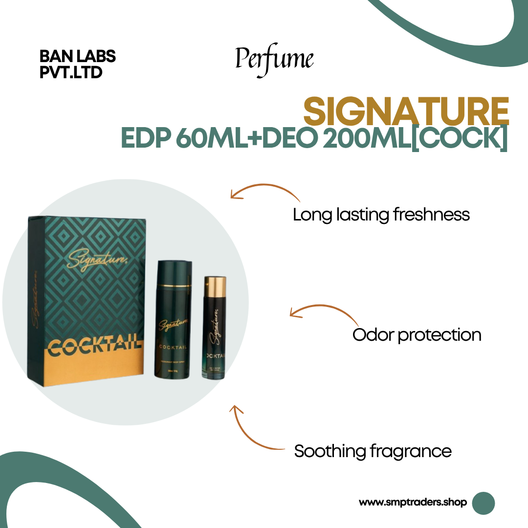 SIGNATURE EDP 60ML+DEO 200ML[COCK]