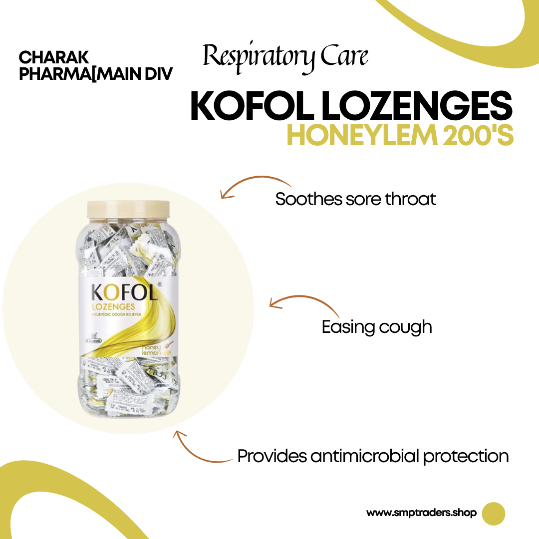 KOFOL LOZENGES HONEYLEM 200'S