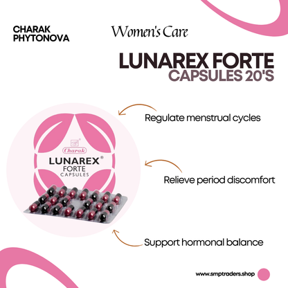 LUNAREX FORTE CAPSULES 20'S