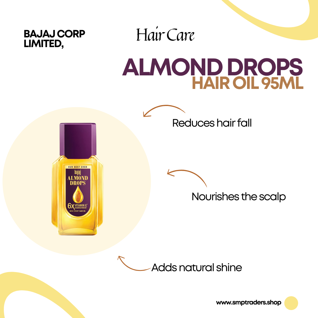 ALMOND DROPS HAIR OIL 95ML