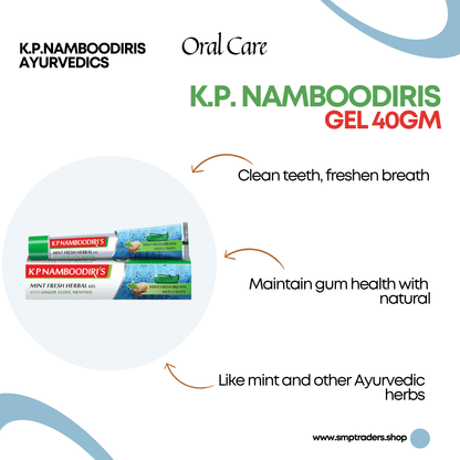 K.P. NAMBOODIRIS GEL 40GM