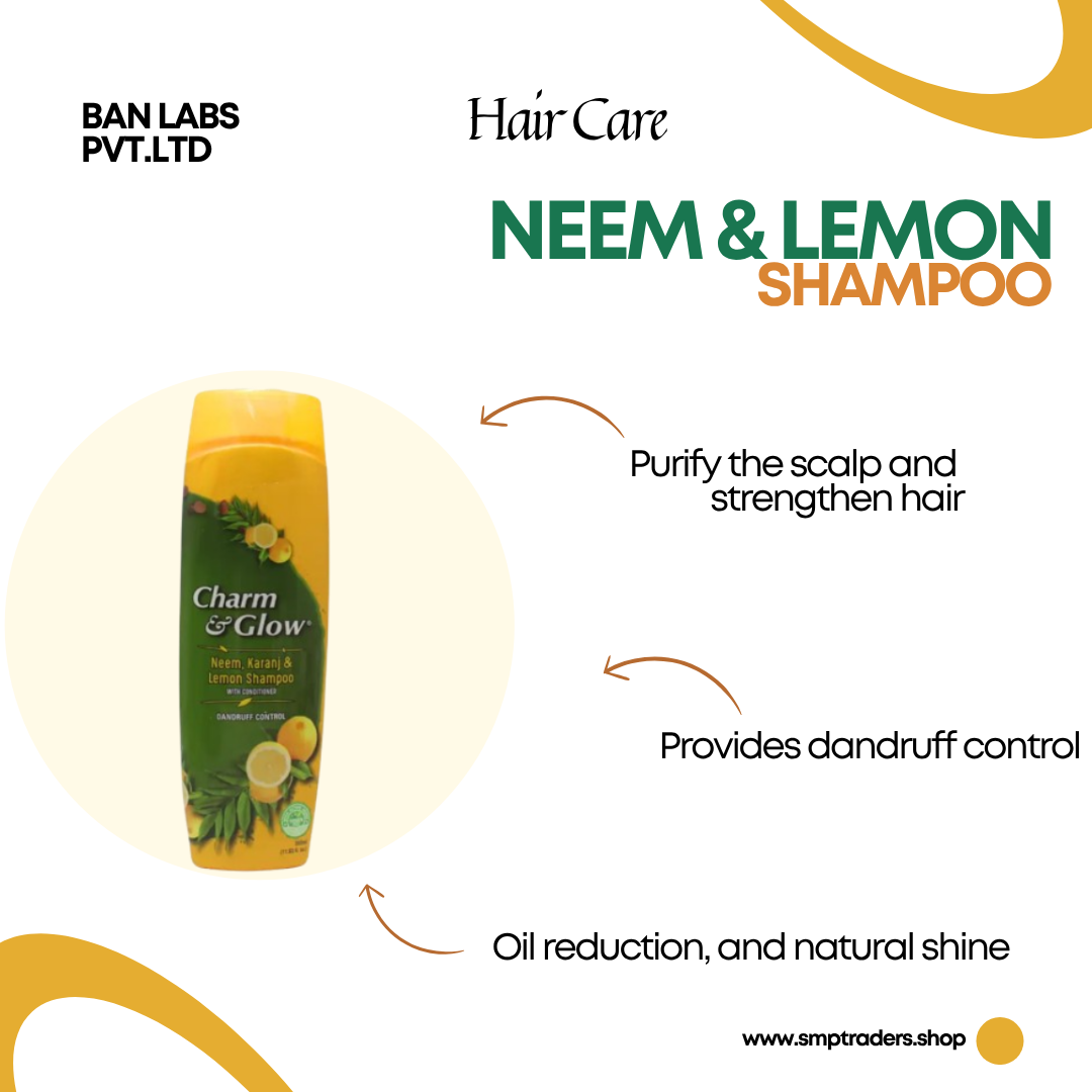 NEEM & LEMON SHAMPOO 350ML