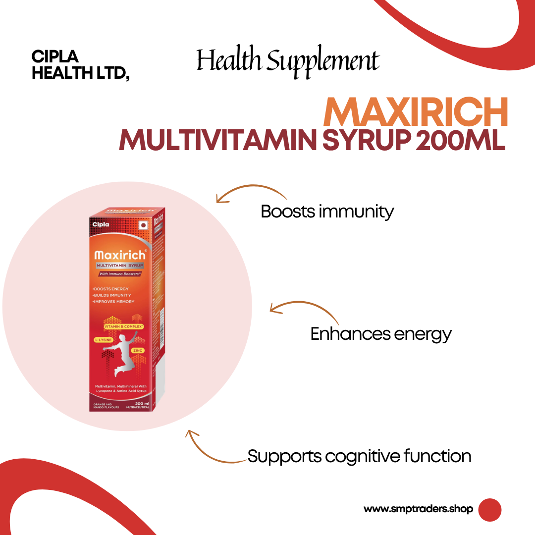 MAXIRICH MULTIVITAMIN SYRUP 200ML
