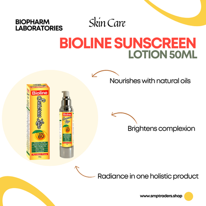 BIOLINE SUNSCREEN LOTION 50ML