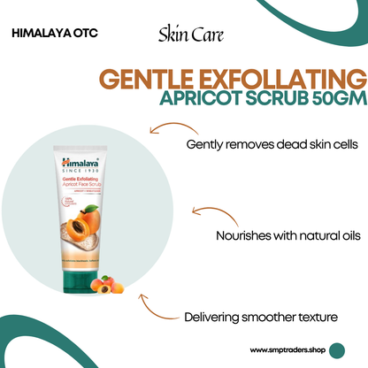 GENTLE EXFOLIATING APRICOT SCRUB 50G