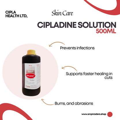 CIPLADINE SOLUTION 500ML