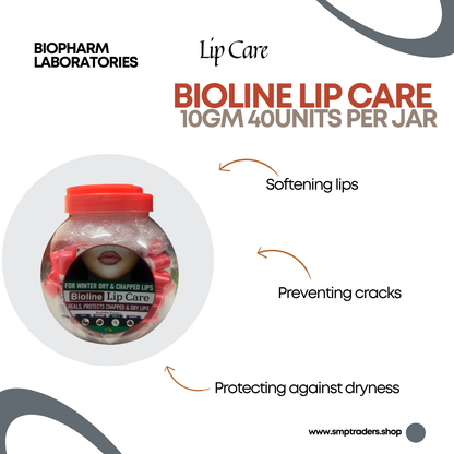 BIOLINE LIP CARE 10GM [40UNITS PER JAR]