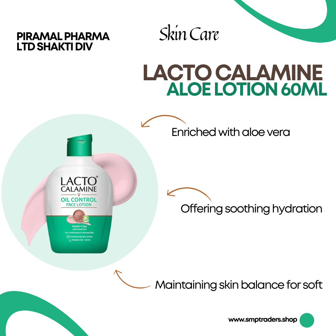 LACTO CALAMINE ALOE LOTION 60ML