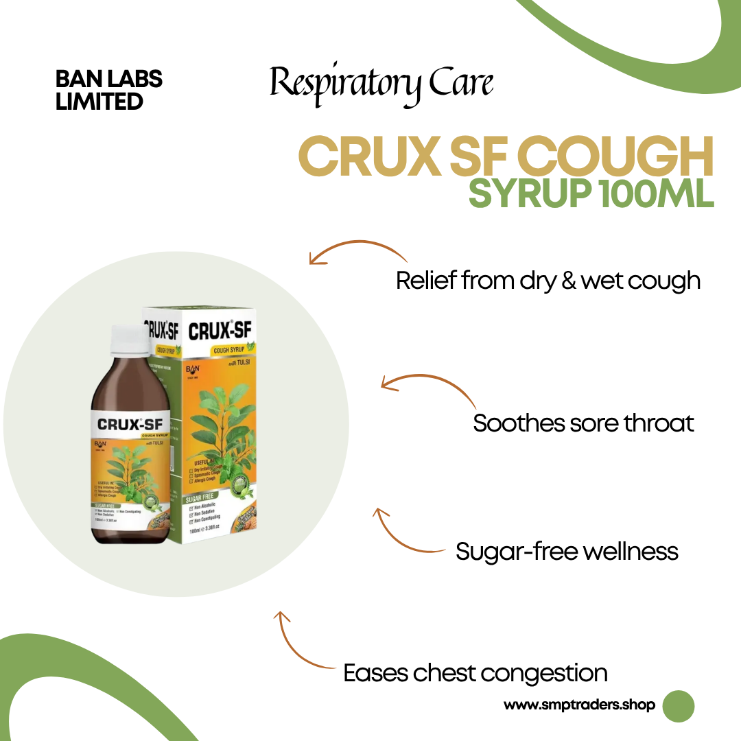 CRUX SF COUGH SYRUP 100ML