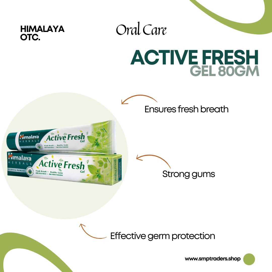 HIMALAYA ACTIVE FRESH GEL 80GM