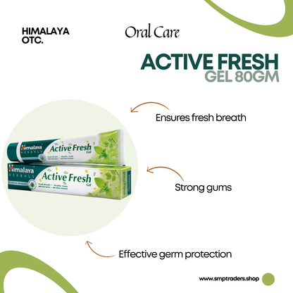 HIMALAYA ACTIVE FRESH GEL 80GM