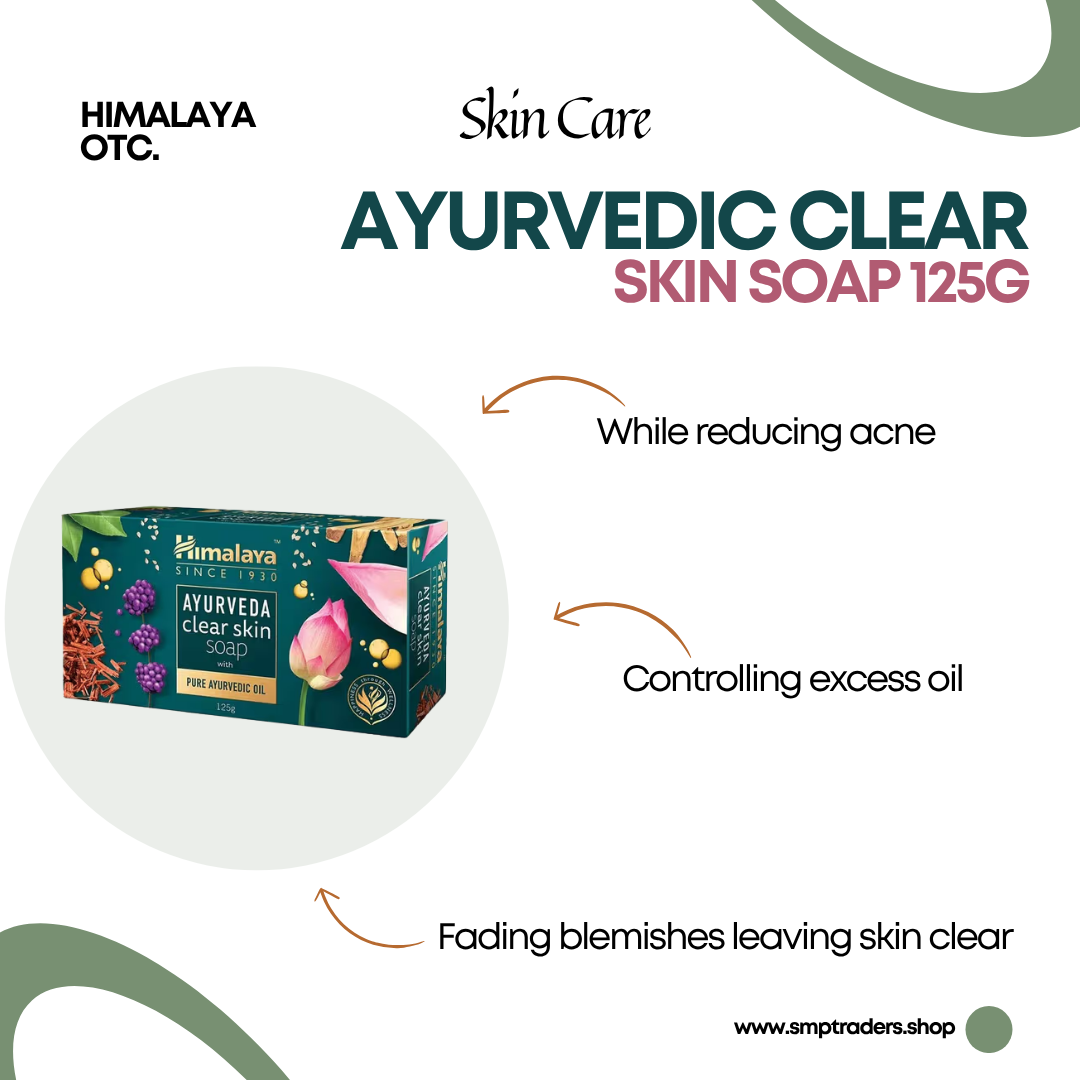 HIMALAYA AYURVEDA CLEAR.SKIN SOAP 125Gm