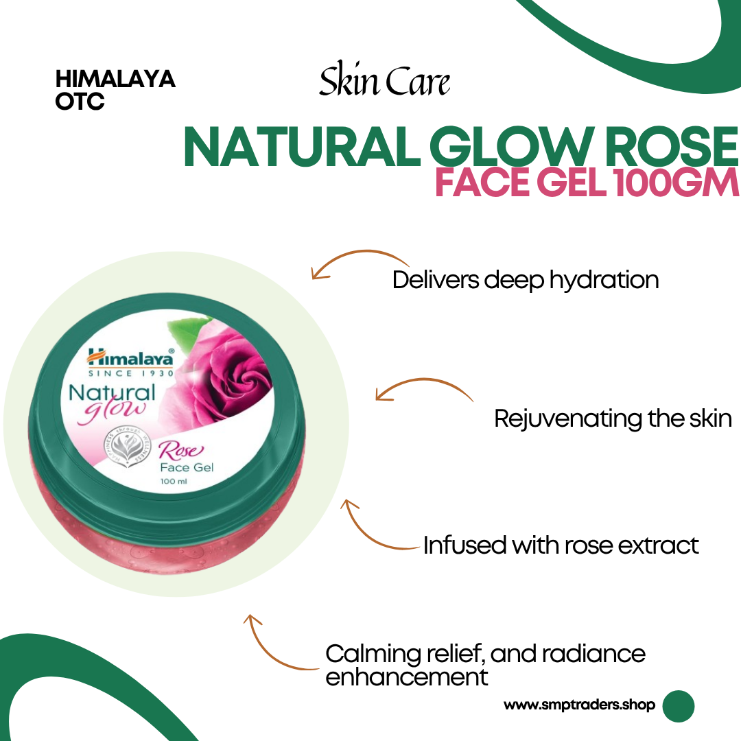 NATURAL ROSE FACE GEL 100GM