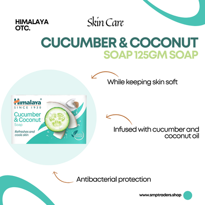 HIMALAYA CUCUMBER & COCONUT SOAP 125GM