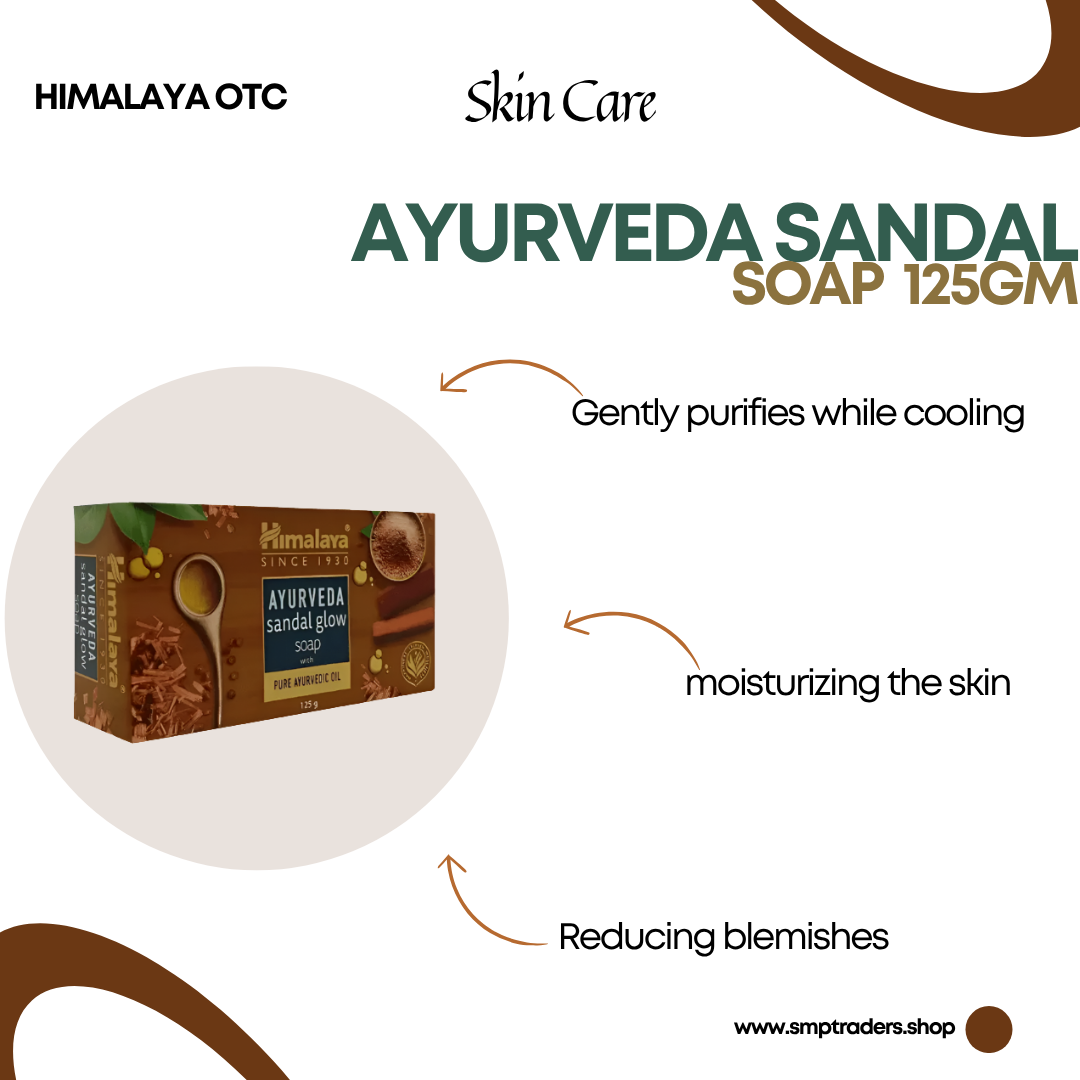 HIMALAYA AYURVEDA SANDAL SOAP 125GM