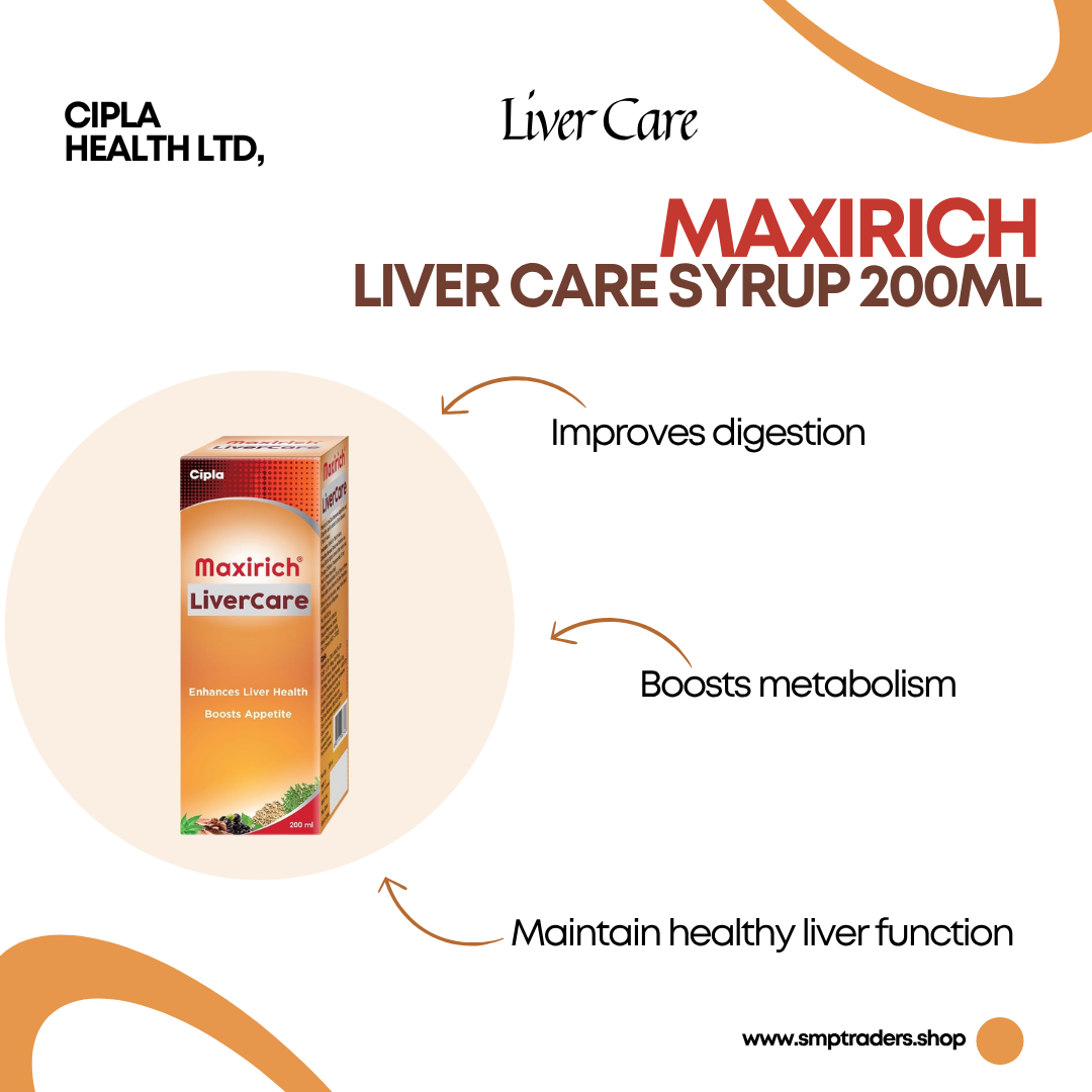 MAXIRICH LIVERCARE SYRUP 200ML