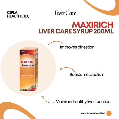 MAXIRICH LIVERCARE SYRUP 200ML