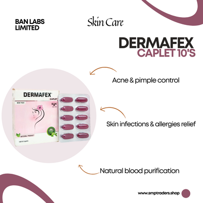 DERMAFEX CAPLET 10'S