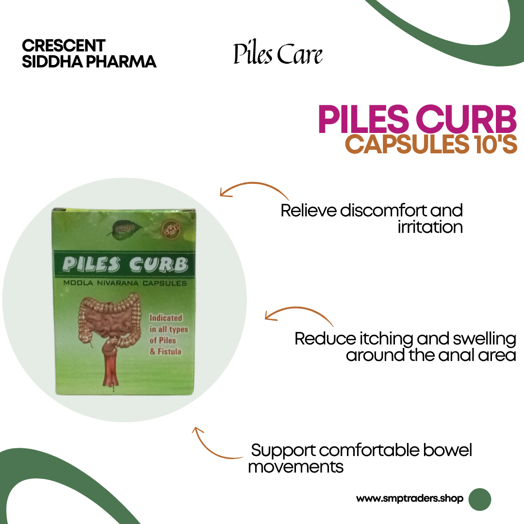 PILES CURB CAPSULES 10'S