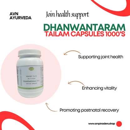 DHANWANTHARAM TAILAM CAPSULES 1000'S