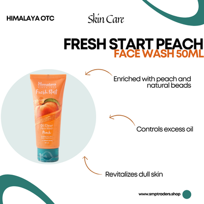 FRESH START PEACH FACE WASH 50ML