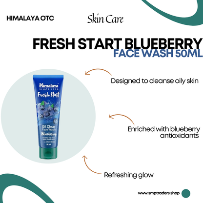 FRESH START BLUE.BERRY FACE WASH 50ML