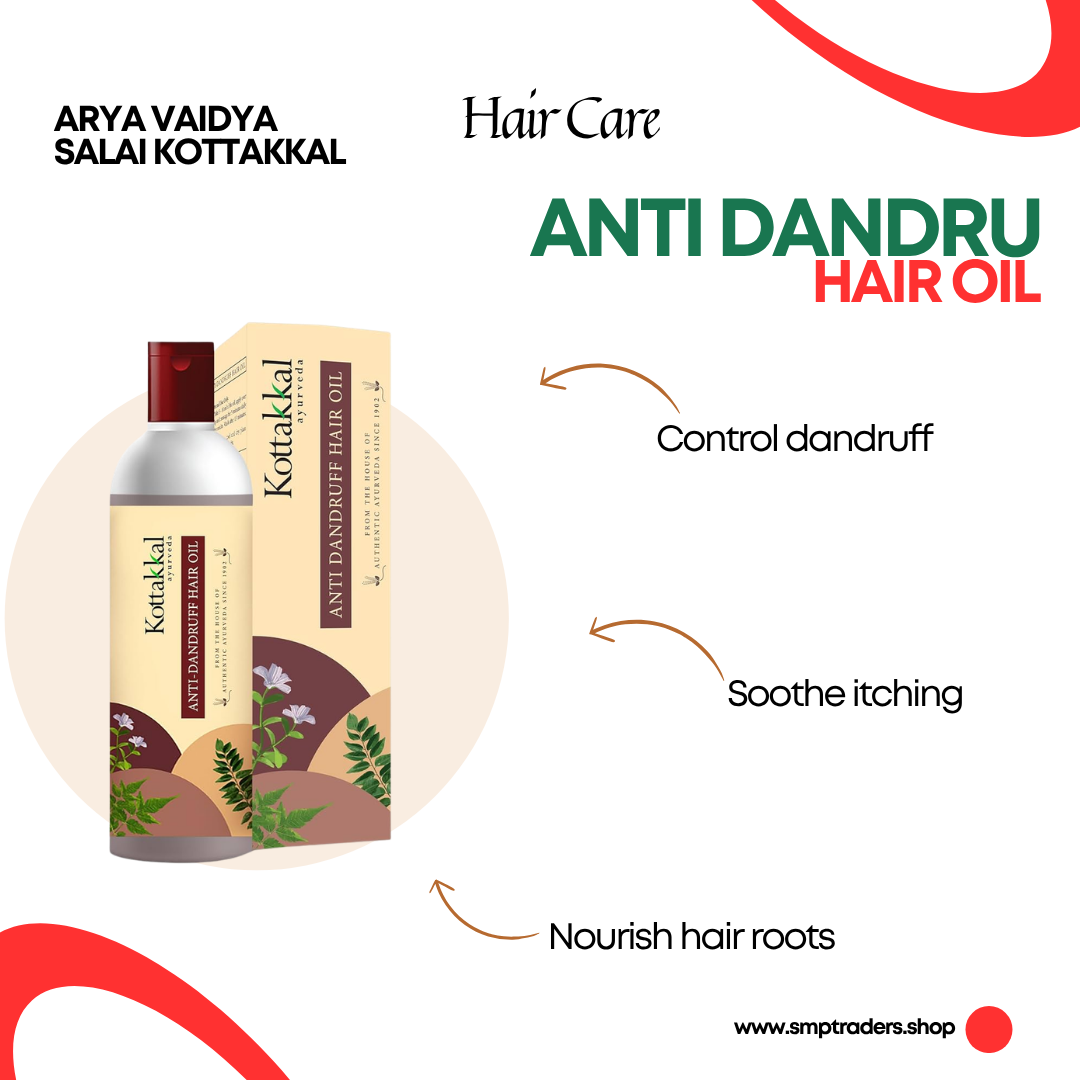 KOTTAKKAL ANTI DANDRU HAIR OIL 150ml
