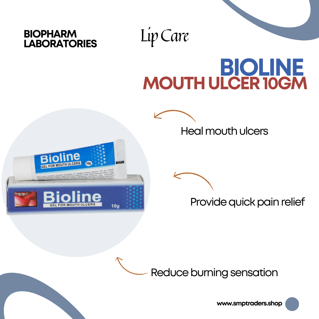 BIOLINE MOUTH ULCER 10GM