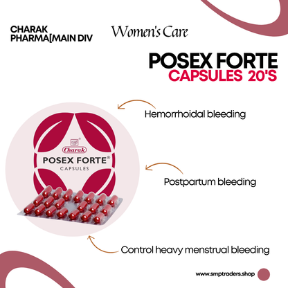POSEX FORTE CAPSULES 20'S