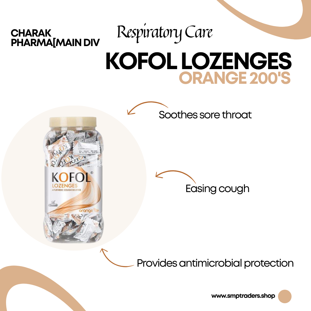 KOFOL LOZENGES ORANGE 200'S