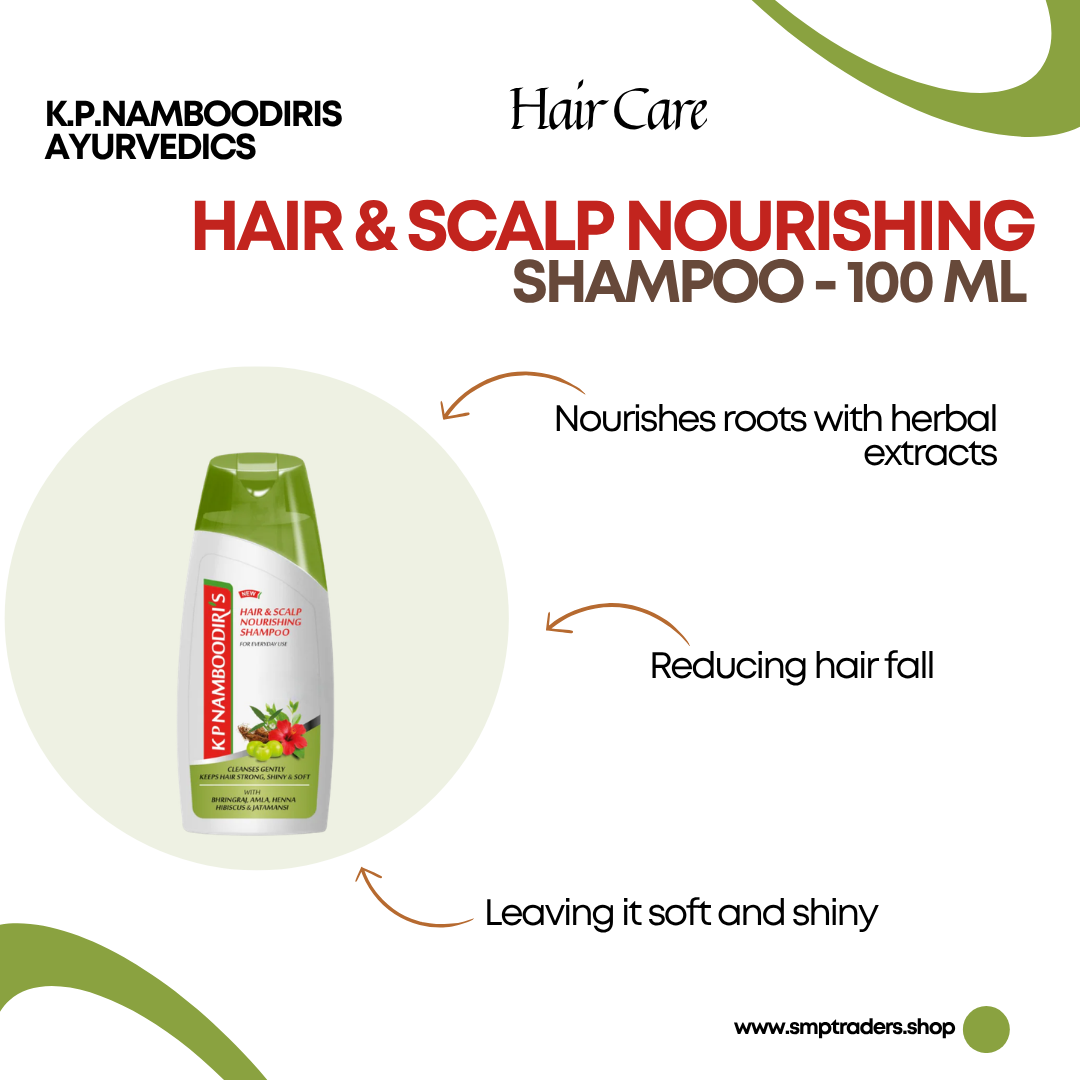 K.P.NAMBOODIRIS HAIR CARE SHAMPOO 100ML