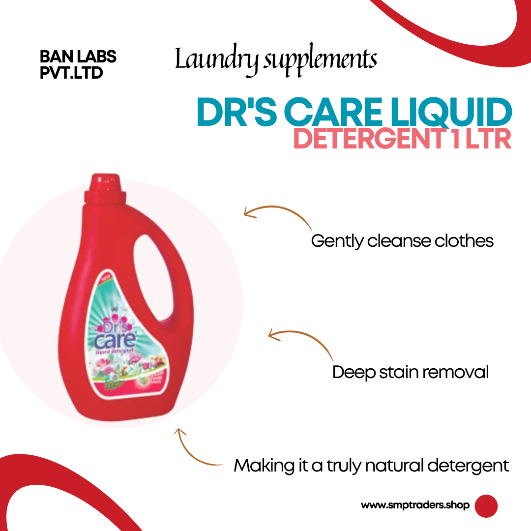 DR'S CARE LIQUID DETERGENT 1 LTR