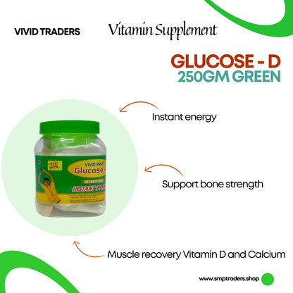 GLUCOSE - D 250GM GREEN