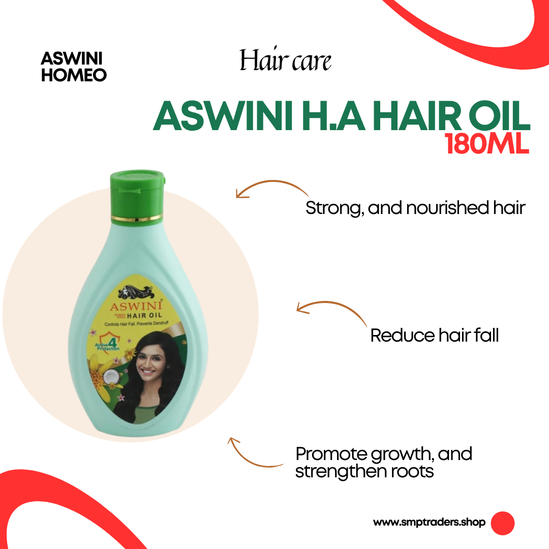 ASWINI H.A HAIR OIL 180ML