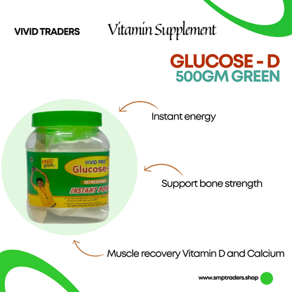 GLUCOSE - D 500GM GREEN
