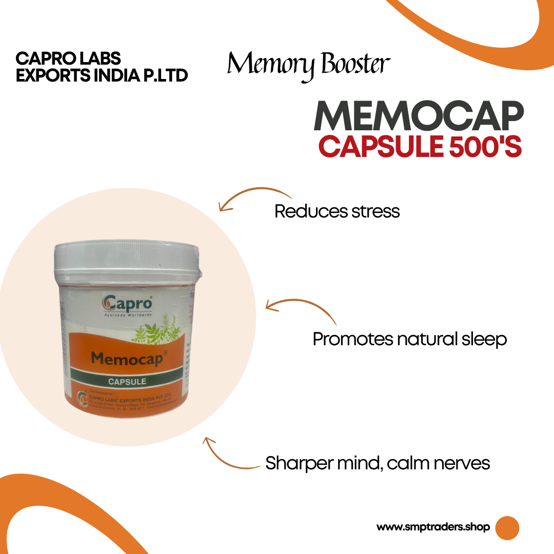 MEMOCAP CAPSULE 500'S