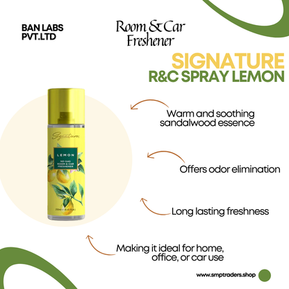 SIGNATURE R&C SPRAY LEMON 250ML
