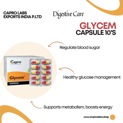 GLYCEM CAPSULE 10'S