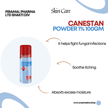 CANESTAN POWDER 1% 100GM