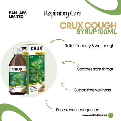 CRUX COUGH SYRUP 100ML