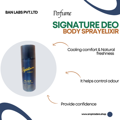 SIGNATURE DEO BODY SPRAY-ELIXIR-150ML