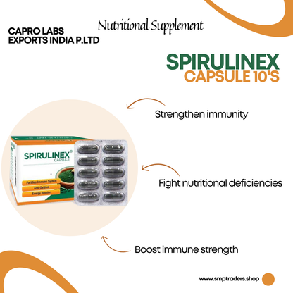 SPIRULINEX CAPSULE 10'S