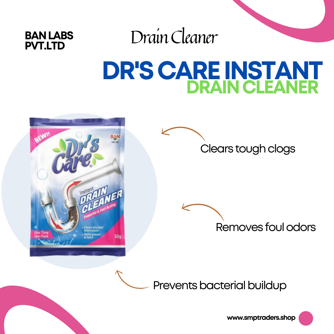 DR'S CARE INSTANT DRAIN CLEANER 50G