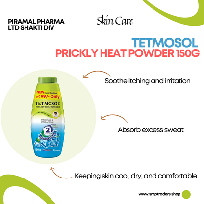 TETMOSOL PRICKLY HEAT POWDER 150GM