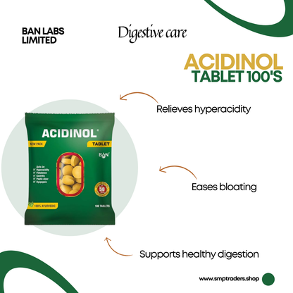 ACIDINOL  tABLET 100'S