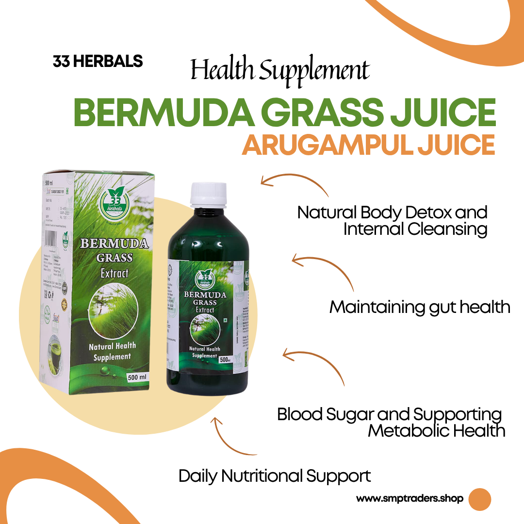 BERMUDA GRASS JUICE 500 ml (Arugampull Juice)