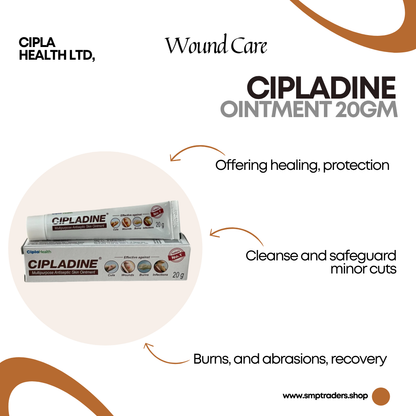 CIPLADINE OINTMENT 20GM
